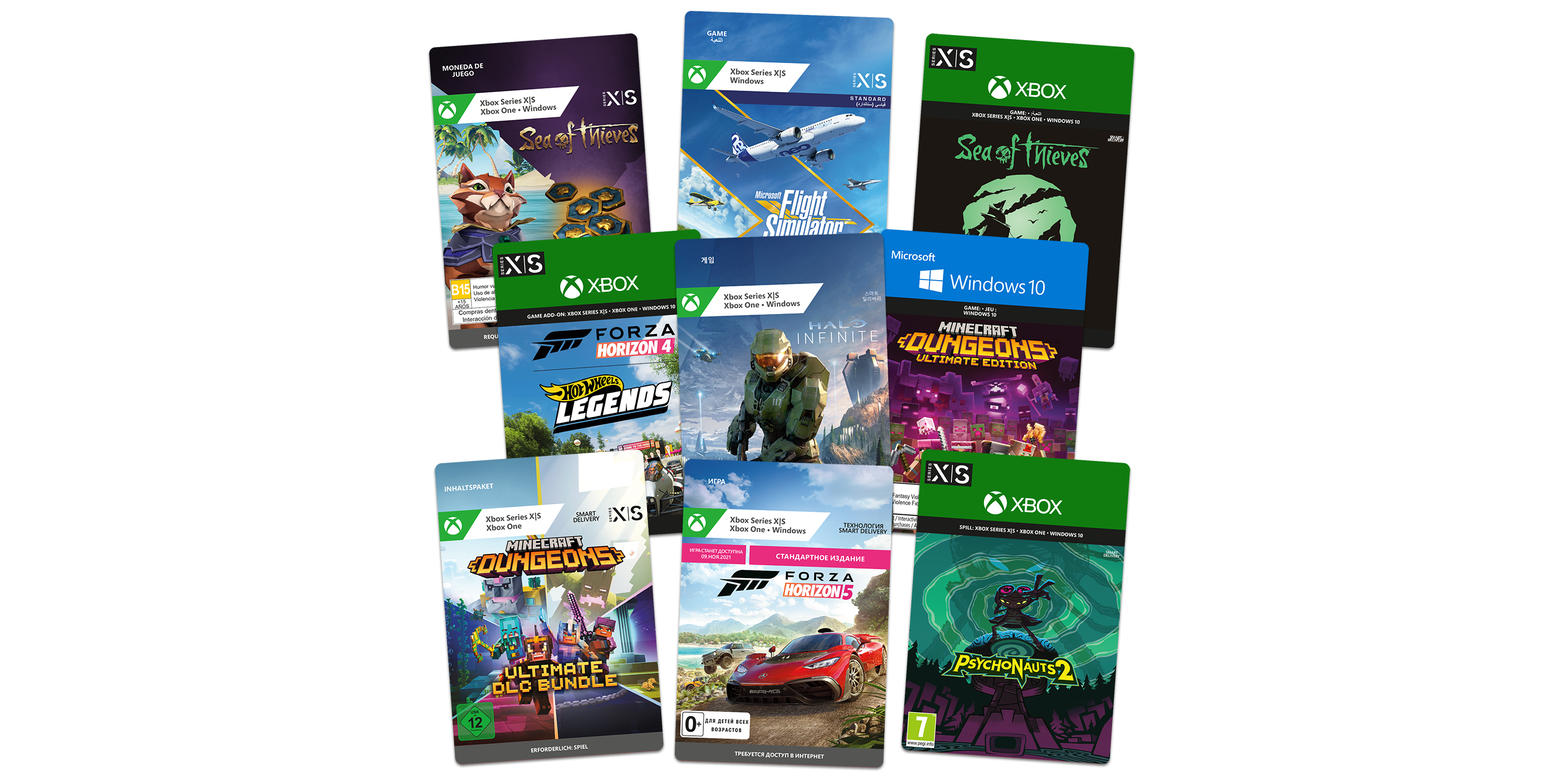 Xbox games and subscriptions
